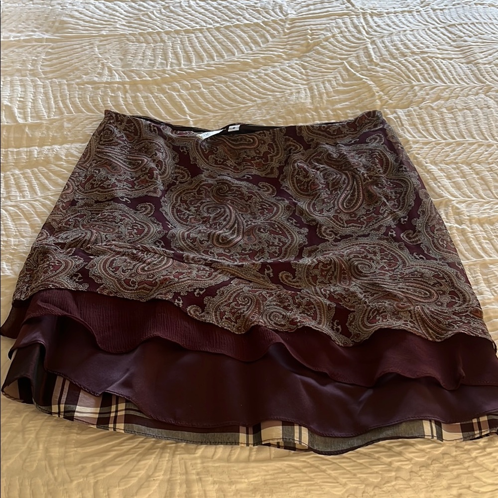 Parameter  Vintage tiered skirt.